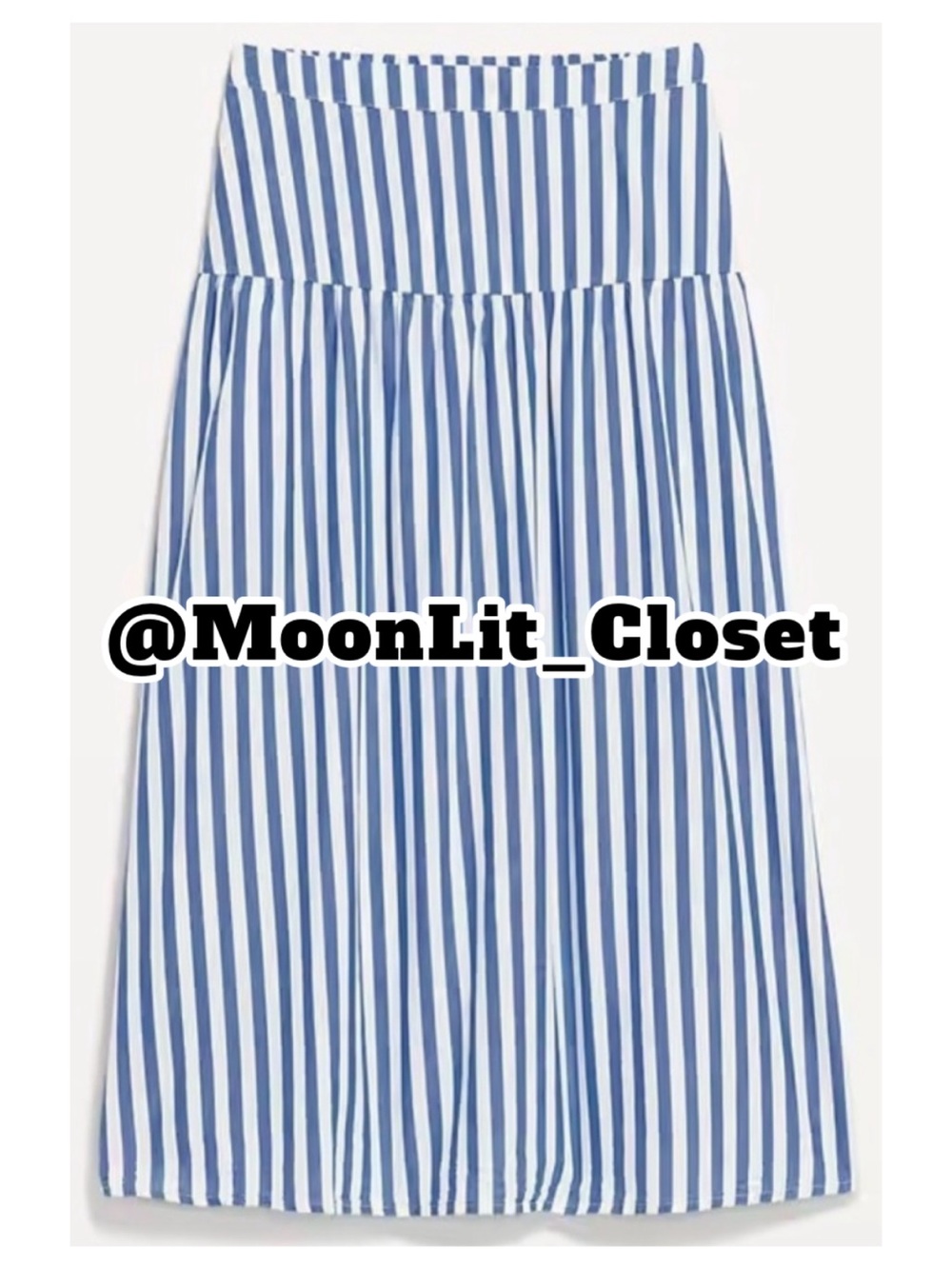📦 Old Navy Dropped-Waist Midi Skirt Plus Size XXL